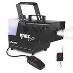 beamz RAGE 1000 Smoke Machine with Wireless Control 2L Illuminated Tank DJ Disco Party