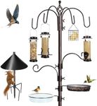 YINGYM 6-Hook Bird Feeding Station 