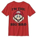 Nintendo Boy's Big Bro T-Shirt, Med