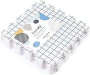 KnitIQ Replacement Blocking Mats for Knitting and Crochet Projects - Extend Your Existing Blocking Mats for Larger Projects - 0.75" Extra Thick Crochet Blocking Board - Extension Kit - Pack of 3