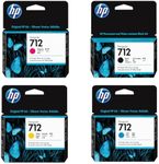 HP 712 29ml Cyan DesignJet Original Ink Cartridge for T650, T630, T230, T210 & Studio Plotter Printers