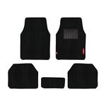 Elegant Cord Black Custom Fit Car Mat Compatible with Maruti Alto 800