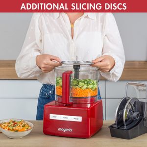 Magimix 5200XL Food Processor – Red, Large Capacity