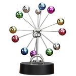 KRESHU Colourful Ferris Wheel Revolving Perpetual Debate Electromagnetic Pendulum Motion Kinetic Toy Energy Conservation Model for Decorating Home Bedroom/Office Desktop Accessories (1-pcs)