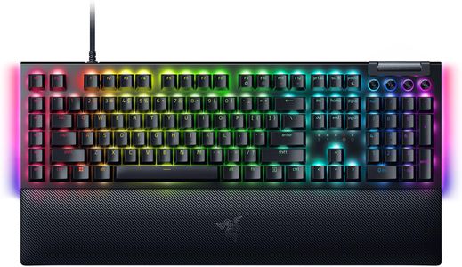 Razer BlackWidow V4 Mechanical Gaming Keyboard – Green Switch, UK Layout