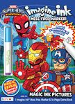 Bendon Marvel Super Hero Adventures 24 Page Imagine Ink Magic Ink Coloring Book with Mess Free Marker 45646