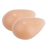 YiZYiF 1/2 Pcs Fake Boobs Soft Lifelike Breast Prosthesis for Mastectomy Crossdresser Transgender Cosplay Nude 85g