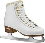 Lake Placid Alpine 900 Women's Traditional Figure Ice Skate White Size 8