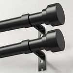 IFELS 2 Pack Heavy Duty Curtain Rod