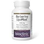 BioClinic Naturals Berberine Supplements LipoMicel 500 mg 60 Liquid Softgels, Supports Healthy Glucose Metabolism, Healthy Cholesterol Levels & Cardiovascular Health