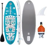 FunWater Ultra-Light Inflatable Paddleboards for All Skill Levels Stand Up Paddle Board Paddleboard with SUP Accessories Paddle Board, Paddle, Air Valve Adapters,Fins