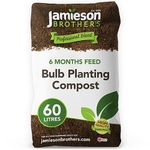 Bulb Planting Compost 60L bag - Specially formulated compost for planting bulbs in tubs or for conditioning soil before planting in the garden - By Jamieson Brothers