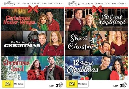 Hallmark Christmas 6 Film Collection (Christmas Under Wraps / I'm Not Reade for Christmas / Christmas Land / Christmas Wonderland / Sharing Christmas / 12 Gifts of Christmas)