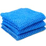 Best All Purpose Dish Scrubber (3-Pack) Dish Cloth | Outlasts 7+ Sponges Without Mildew Smell | The Perfect Dish Cleaning Cloth, scouring pad and Scrubber for All General Purpose use