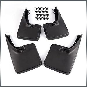 PIT66 Mud Flaps Splash Guards, Compatible with 2009-2018 Dodge Ram 1500/2010-2018 Ram 2500 3500, (NOT Fit Fender Flares), Front & Rear Wheel Fender Mudguards 4Pcs