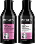 REDKEN Acidic Color Gloss Bundle with Sulphate-Free Shampoo 300ml, and Conditioner 300ml, Perfect For Coloured Hair, Restore Glass-Like Shine and Colour Protection
