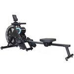 Kobo Air Rowing Machine for Home Use – Foldable Rower with 120KG Max User Weight, Adjustable Air Resistance, LCD Display, Full Body Workout Cardio Trainer