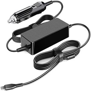 KFD 100W USB C Type C Laptop Car Charger Power Adapter for 67W 87W 96W MacBook 1706 Pro 16 A2452 70W A2473 90W HP Dell Lenovo Razer Blade Samsung Microsoft Surface Wacom MobileStudio Pro Power Supply