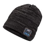 Bluetooth Beanie Hat Men Women Children - August EPA20 - Acrylic Winter Hat with Bluetooth 5.0 Speakers and Microphone for Music and Calls Up to 8 Hours Battery Life - Fully Machine Washable - Mix