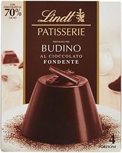 Lindt Budino Fondente, Preparato per Dolci al Cioccolato Fondente, Formato 95g