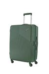 American Tourister Georgia 69 cms Medium Check-in Polycarbonate Hard-Sided 4 Spinner Wheels Luggage/Suitcase/Trolley Bag (Forest Green)