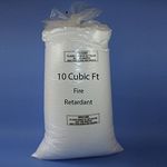 Bean Bag Filling Refill Booster Polystyrene Extra Beads Top Up Bag Beans Balls Various Sizes (10 Cubic Feet)