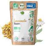 ORIGEENS ORGANIC CHAMOMILE TEA Sourced in Europe, 100g | Camomile Tea Whole Flower, Digestion & Sleep Easy Tea | Camomile Flowers - Organic Wild Chamomile Flowers