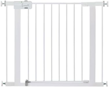 Safety 1st Easy Install 28" High Walk Thru Gate, Fits Between 29" and 38"