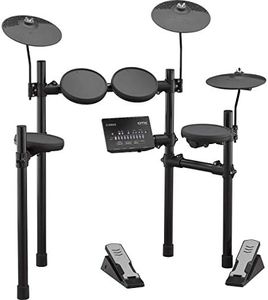 Yamaha DTX402K elektronisches Schlagzeug schwarz – Komplettes E-Drum-Set mit 415 professionellen Sounds – 10 Drum Kits
