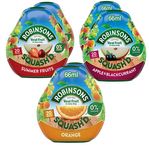 Robinsons Squash'd - 3 x Flavour 6 Pack ( 6 x 66ml Bottles ) 2 x Summer Fruits Bundled with 2 x Orange & 2 x Apple & Blackcurrant - No Added Sugar Real Fruit in Every Drop