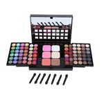 FantasyDay Xmas All In One Makeup Gift Sets - 48 Colours Highly Pigmented Nudes Matte Warm Natural Eyeshadow Pallet with 18 Lipstick, 6 Concealer, 3 Blusher, 3 Shading Powder