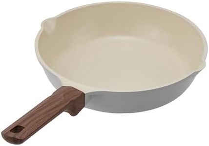 Vinod Ceravit Non Stick Ceramic Frying pan - 20 cm, 1.5 Litre | PFAS & PFOA Free | 100% Toxin Free Cookware | Versatile Frypan for Omelet, Eggs & Everyday Kitchen Cooking | Gas & Induction Compatible