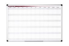 Bi-Office 52-Week Annual Planner, Magnetic, 90 x 60 cm