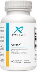 XYMOGEN ColonX - Supports GI Motility, Stool Bulk, Digestion, Assimilation, and Elimination - Triphala Supplement with Magnesium Citrate, Cape Aloe (60 Capsules)