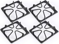 W10447925 Gas Stove Grate - 4pcs Burner Grate Part Compatible with Whirlpool, Maytag, Amana, Inglis, Kirkland, Kenmore etc, Gas Stove Top Range Burner Rack 9 x 8.3 inches Grate