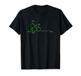 THC Molecule Stone/Marijuana Cannabis T-Shirt