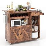 Giantex Rolling Kitchen Island Cart