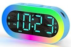 Alarm Clock with Night Light, Small