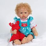 Paradise Galleries® Realistic Reborn Caucasian Girl Doll, Ping Lau Designer's Doll Collections, 22" Adorable Real Life Doll in SoftTouchVinyl with 5-Piece Accessories - Crabby Cakes