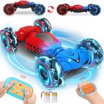 Nitigo Remote Cars for Kids Ages 4-8, Toys for Ages 5-7, for 4 5 6 7 8-13 Years Old, Gesture Sensing RC Stunt Car with Lights, Remote Control Car for Boys 8-12, Birthday Gift for Kids