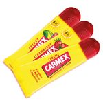 Carmex Cherry, Classic & Strawberry Tube 3-Pieces Mixed Pack SPF15, 10 g (Pack of 3)