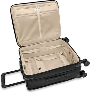 Briggs & Riley 53cm Expandable Cabin Spinner – Baseline Softside Luggage, Black