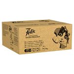 Felix Doubly Delicious Meat Cat Food 120x100g