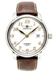 Zeppelin Leather Analog White Dial Men's Watch-76561