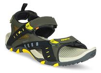 Sparx Men's Olive Yellow Outdoor Sandals-7 UK (SS0485G_OLYL0007)