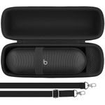 co2CREA Hard Travel Case for Beats Pill Wireless Bluetooth Speaker, Beats by Dr. Dre Pill Waterproof Speaker Carrying Case with houlder strap (Case Only,Excluding speaker)