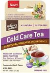 Nature's Jeannie Cold Care Tea - Peppermint Herb Flavor - 9 Tea Bags - Soothes Cold Discomforts with Zinc, Vitamin C, Elderberry, & Traditional Natural Germ Fighters