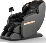 Real Relax 2023 Massage Chair of Dual-core S Track, Full Body Massage Recliner of Zero Gravity with APP Control, Black
