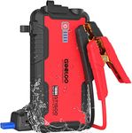 GOOLOO 1500 Amp Portable Car Jump Starter GT1500, 12V Supersafe Lithium Battery Booster Power Pack for Up to 8.0L Gas & 6.0L Diesel Engines, Water-Resistant Jump Boxes for Vehicles, Green