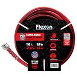 Flexon 5/8" x 150ft Farm & Ranch Garden Hose